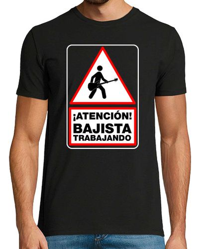 Camiseta Bajista Trabajando Hombre - latostadora.com - Modalova