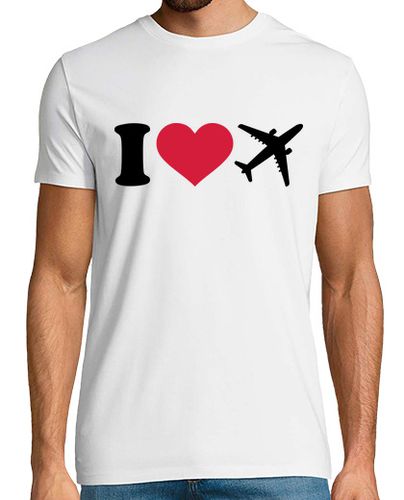 Camiseta amo los aviones - latostadora.com - Modalova