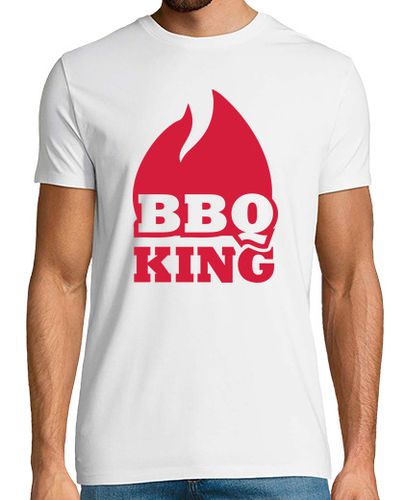 Camiseta barbacoa fuego rey de llama - latostadora.com - Modalova