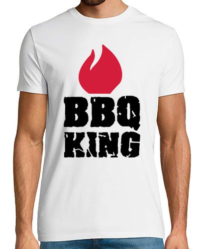 Camiseta llamas barbacoa rey - latostadora.com - Modalova