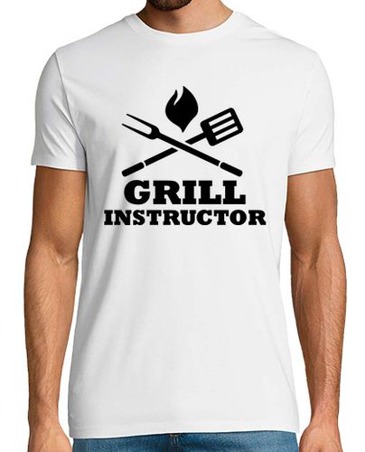 Camiseta Hombre Manga Corta instructor de la parrilla de barbacoa laTostadora - latostadora.com - Modalova