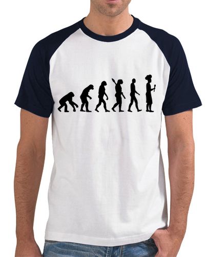 Camiseta evolución cocinero laTostadora - latostadora.com - Modalova