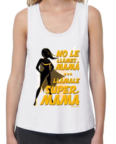 Camiseta Mujer Tirantes Loose Fit Super Mamá laTostadora - latostadora.com - Modalova