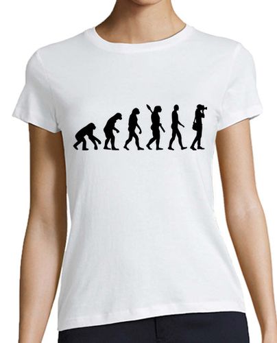 Camiseta mujer fotógrafo de la evolución - latostadora.com - Modalova