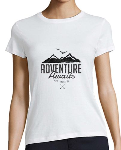 Camiseta mujer aventura le espera - latostadora.com - Modalova