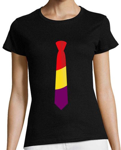 Camiseta mujer República - Corbata (Mujer) - latostadora.com - Modalova