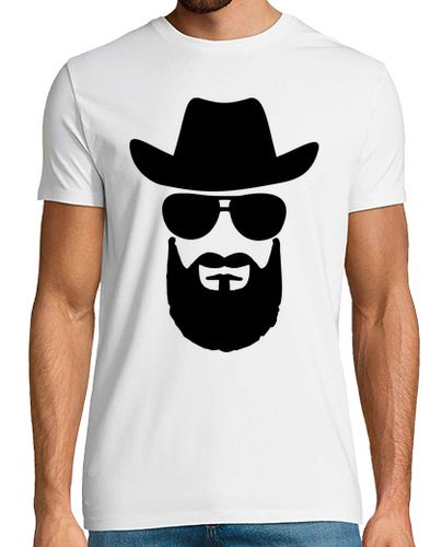 Camiseta barba cabeza de vaquero - latostadora.com - Modalova