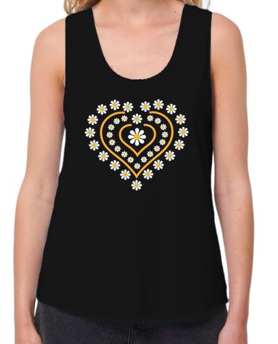 Camiseta mujer CORAZON MARGARITAS laTostadora - latostadora.com - Modalova