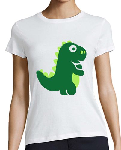 Camiseta mujer cómica t-rex - latostadora.com - Modalova