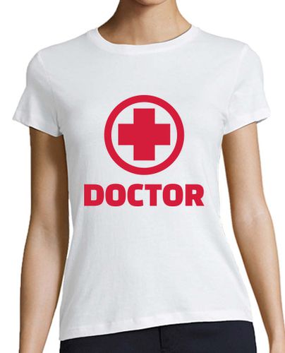 Camiseta mujer cruz roja médico - latostadora.com - Modalova