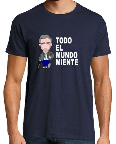 Camiseta Todo el mundo miente, House - latostadora.com - Modalova
