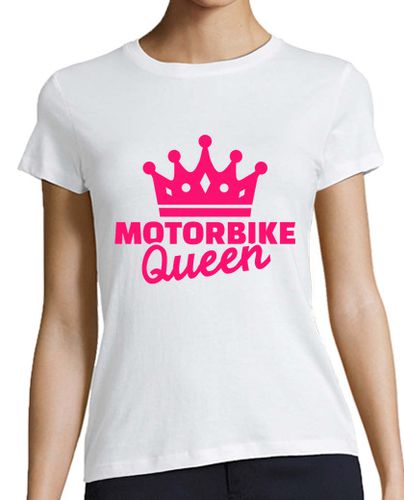Camiseta mujer reina moto - latostadora.com - Modalova