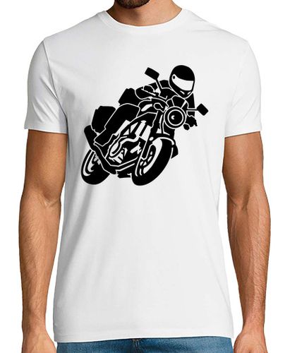 Camiseta Hombre Manga Corta motorista de la motocicleta laTostadora - latostadora.com - Modalova