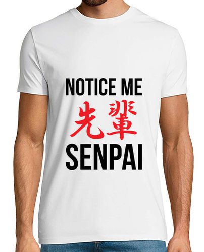 Camiseta notar mi senpai kanji - latostadora.com - Modalova