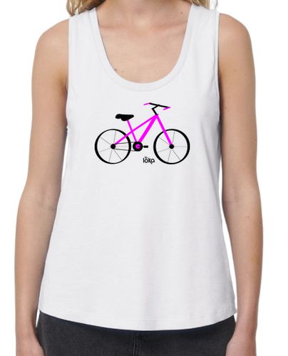 Camiseta Mujer Tirantes Loose Fit BICICLETA ROSA laTostadora - latostadora.com - Modalova