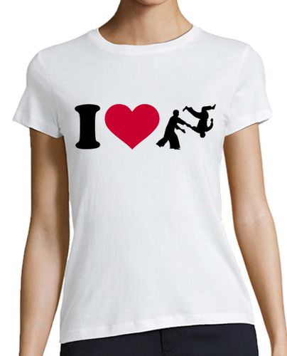 Camiseta mujer amo aikido - latostadora.com - Modalova