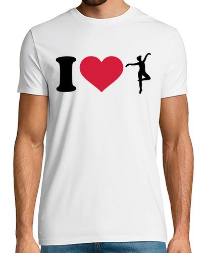 Camiseta Hombre Manga Corta amo el baile de la bailarina laTostadora - latostadora.com - Modalova