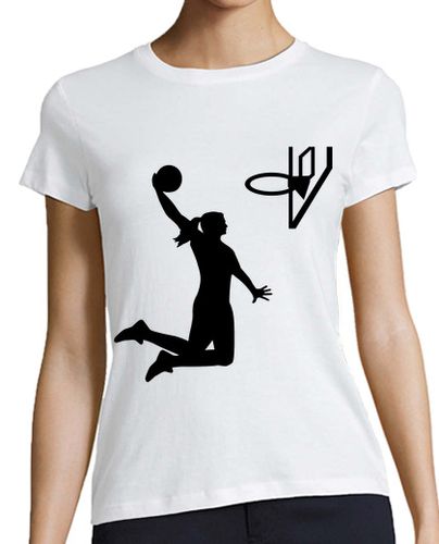 Camiseta Mujer Manga Corta mujer de baloncesto de la muchacha laTostadora - latostadora.com - Modalova