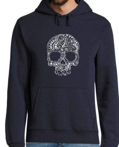 Sudadera Con Capucha Para Hombre estilo del tatuaje tribal gótico del cráneo sudadera con capucha para hombre laTostadora - latostadora.com - Modalova