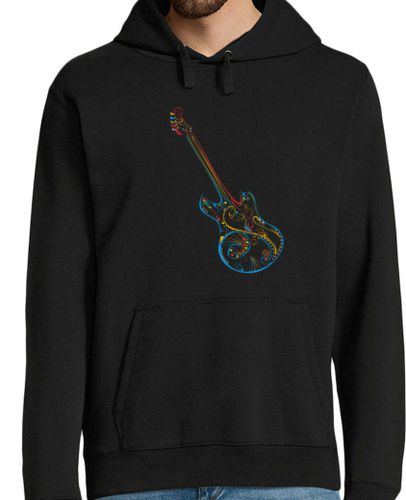 Sudadera Con Capucha Para Hombre amar a la guitarra la música de color laTostadora - latostadora.com - Modalova