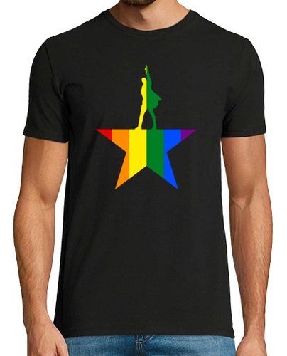 Camiseta Rainbow Hamilton - latostadora.com - Modalova