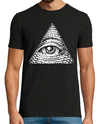 Camiseta Pirámide Ojo - BLANCO - latostadora.com - Modalova