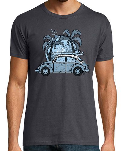 Camiseta Hombre Manga Corta California Dreams Blues laTostadora - latostadora.com - Modalova