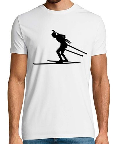 Camiseta Hombre Manga Corta el esquí de biatlón laTostadora - latostadora.com - Modalova