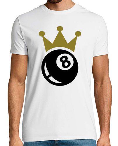 Camiseta Hombre Manga Corta ocho bolas de billar corona laTostadora - latostadora.com - Modalova