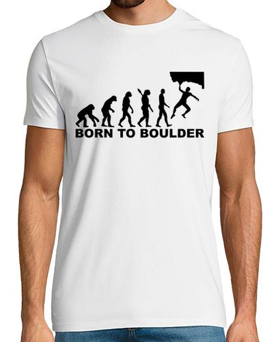 Camiseta evolución nacido a boulder - latostadora.com - Modalova