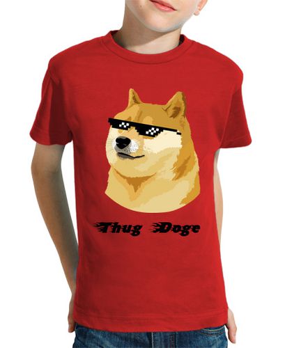 Camiseta niños Thug Doge - latostadora.com - Modalova