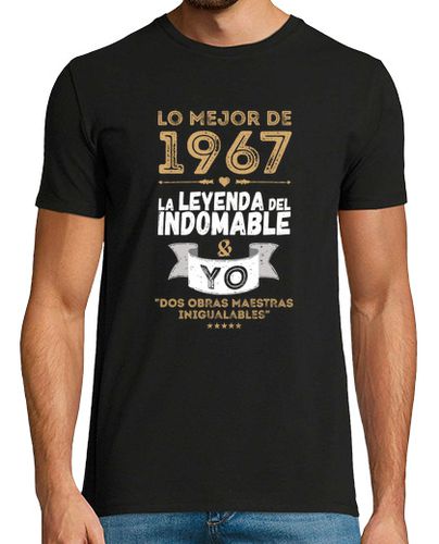 Camiseta Hombre Manga Corta 1967 La leyenda & Yo laTostadora - latostadora.com - Modalova