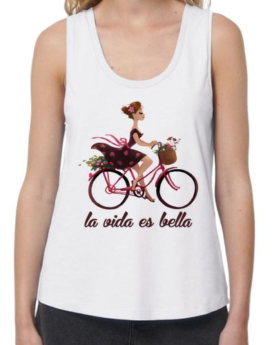 Camiseta mujer La vida es bella - latostadora.com - Modalova