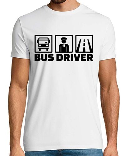 Camiseta Hombre Manga Corta conductor de autobús laTostadora - latostadora.com - Modalova