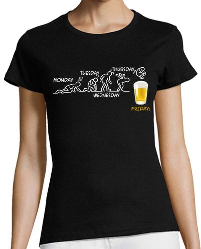 Camiseta mujer Beer-volution ENG laTostadora - latostadora.com - Modalova