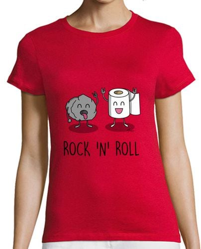 Camiseta Mujer Manga Corta Rock n Roll laTostadora - latostadora.com - Modalova