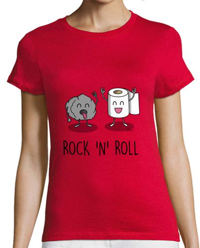 Camiseta mujer Rock n Roll - latostadora.com - Modalova