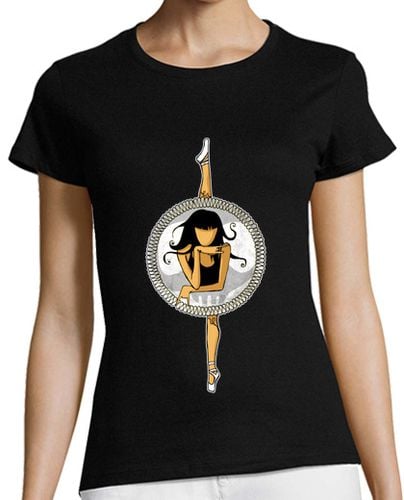 Camiseta Mujer Manga Corta bailarina cráneo laTostadora - latostadora.com - Modalova