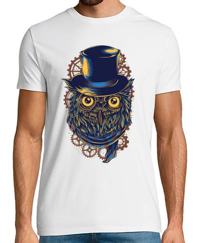 Camiseta Steampunk Owl - latostadora.com - Modalova