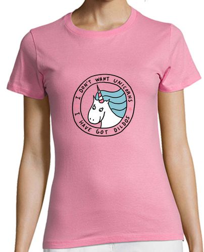 Camiseta mujer I don't want unicorns - latostadora.com - Modalova