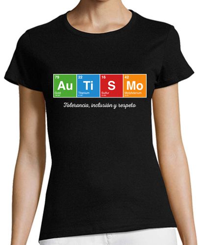 Camiseta mujer Autismo: Tolerancia, Inclusión y Respeto laTostadora - latostadora.com - Modalova