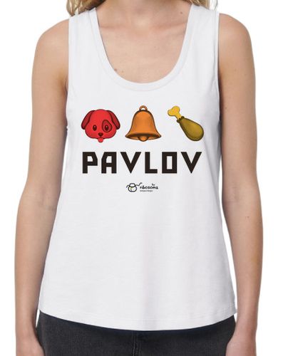 Camiseta mujer Pavlov (fondos claros) - latostadora.com - Modalova