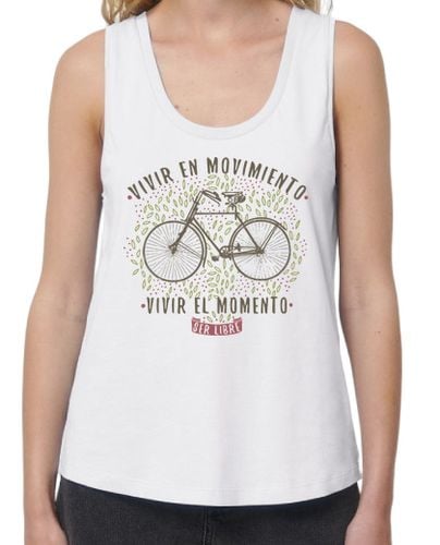 Camiseta Mujer Tirantes Loose Fit Vivir en movimiento laTostadora - latostadora.com - Modalova