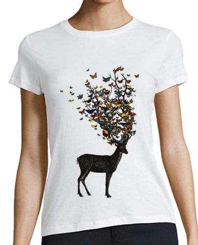 Camiseta mujer naturaleza salvaje camiseta - latostadora.com - Modalova