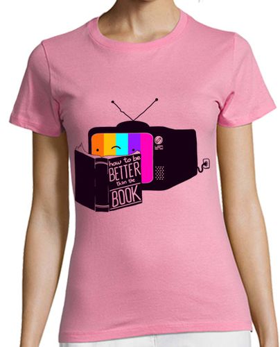 Camiseta mujer el libro era mejor camiseta laTostadora - latostadora.com - Modalova