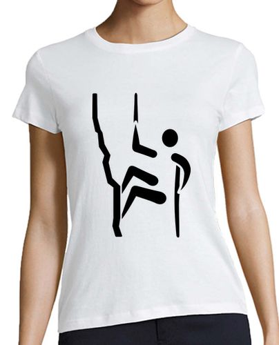 Camiseta mujer logotipo de la escalada en roca - latostadora.com - Modalova