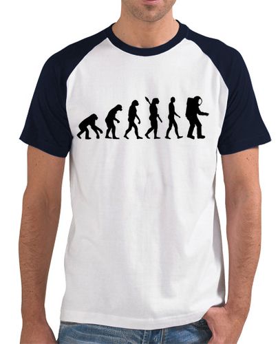Camiseta astronauta de la evolución - latostadora.com - Modalova