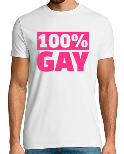 Camiseta 100 gay - latostadora.com - Modalova