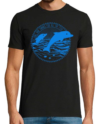 Camiseta mensaje de delfines - latostadora.com - Modalova