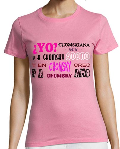 Camiseta mujer Chomskiana soy 1 - latostadora.com - Modalova